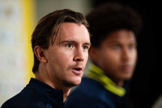 Kristoffer Olsson of the Swedish national team