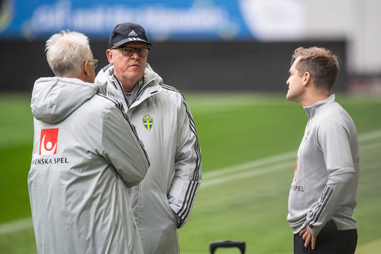 head coach Janne Andersson of the Swedish national team