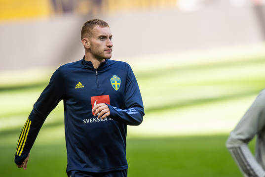 Dejan Kulusevski of the Swedish national team