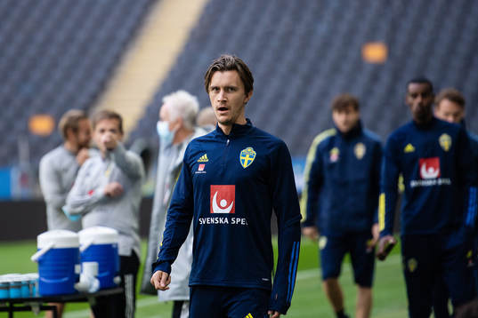 Kristoffer Olsson of the Swedish national team