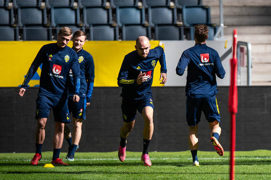 Marcus Danielson of the Swedish national team