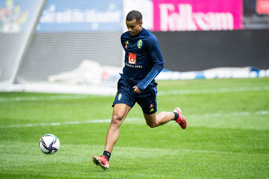 Robin Quaison of the Swedish national team