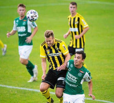 IFK Hässleholms  Marcus Thuvesson i matchen i division 2