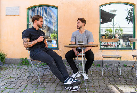 Sebasian och Alexander Molldén