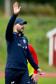 Luis Pimenta head coach of the Norwegian national football