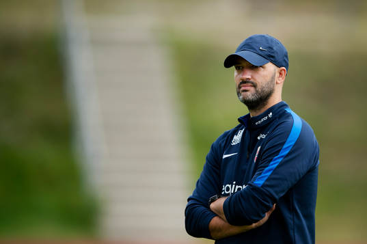 Luis Pimenta head coach of the Norwegian national football