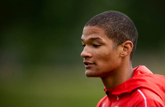 Alwande Roaldsøy of the Norwegian national football team