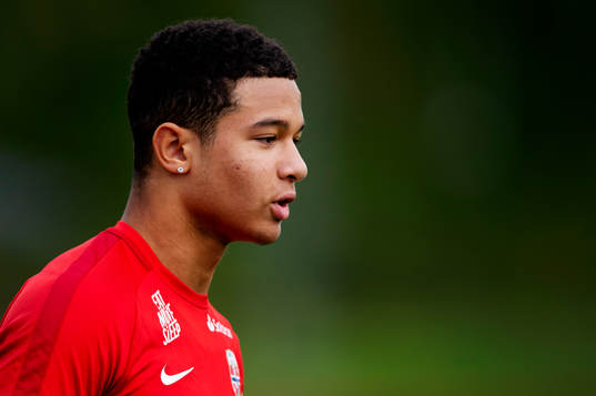 Jacob Dicko Eng of the Norwegian national football team u17