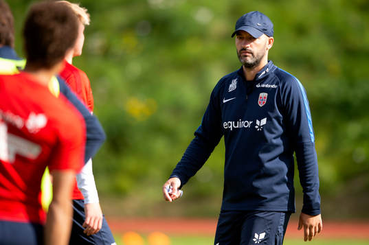 Luis Pimenta head coach of the Norwegian national football