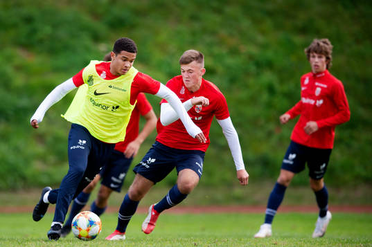 Jacob Dicko Eng and Syver Aas of the Norwegian national