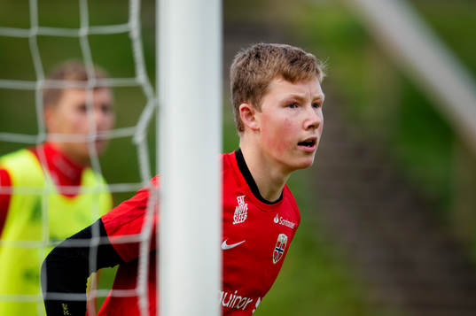 Magnus Rugland Ree of the Norwegian national football team