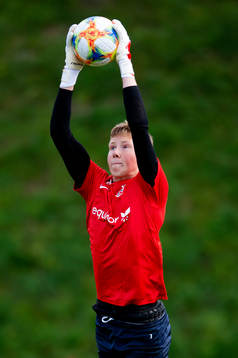 Magnus Rugland Ree of the Norwegian national football team
