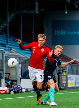 Sebastian Sebulonsen of Norway and Nicolas Seiwald of