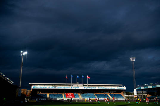 General view of Marienlyst stadion
