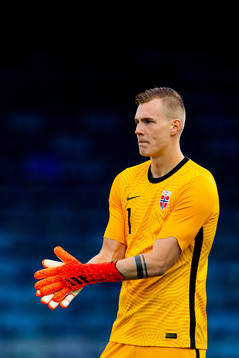 Goalkeeper Kristoffer Klaesson of Norway