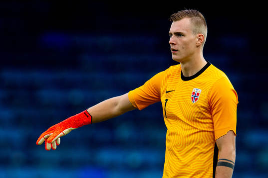 Goalkeeper Kristoffer Klaesson of Norway