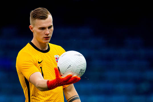 Goalkeeper Kristoffer Klaesson of Norway