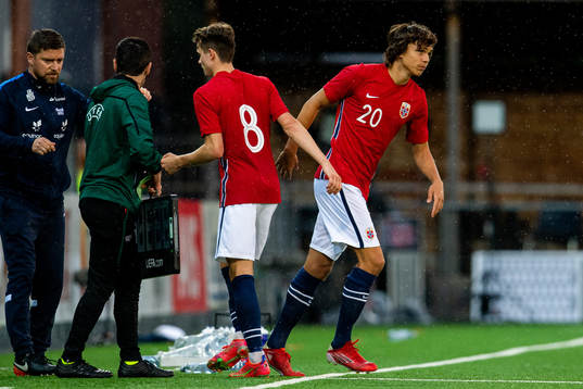 Håkon Evjen and Martin Palumbo of Norway