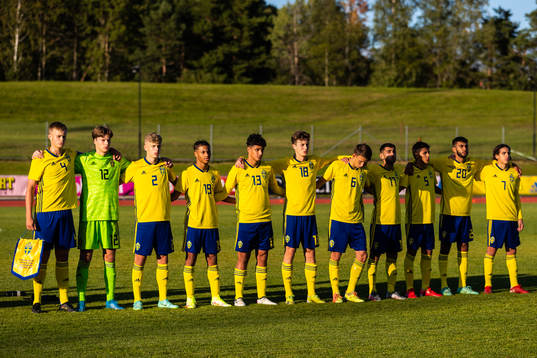 Sveriges Edvin Tellgren, Filip Sidklev, Gottfrid Rapp,