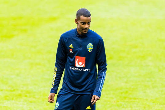 Alexander Isak of Sweden