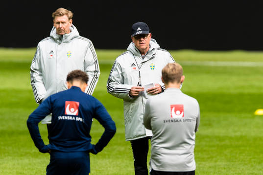 Head coach Janne Andersson of Sweden