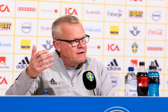 Head coach Janne Andersson of Sweden