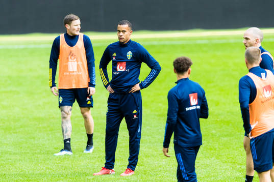 Robin Quaison of Sweden
