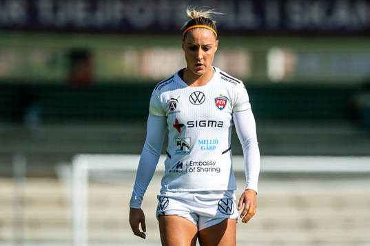 Rosengårds Sanne Troelsgaard deppar