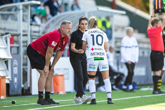 Rosengårds assisterande tränare Patrick Winqvist,