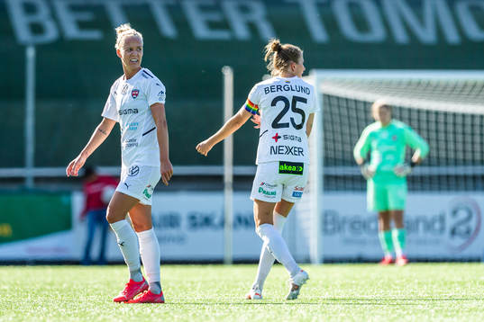 Rosengårds Caroline Seger och Emma Berglund