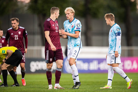 Vladislavs Gutkovskis of Latvia and Morten Thorsby of Norway