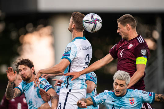 Stefan Strandberg, Kristoffer Ajer and Mathias Normann of