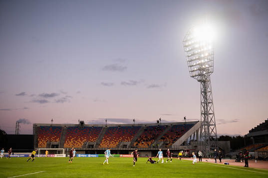 General view over the FIFA World Cup Qualifier football