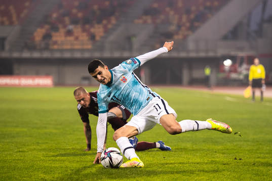 Mohamed Elyounoussi of Norway