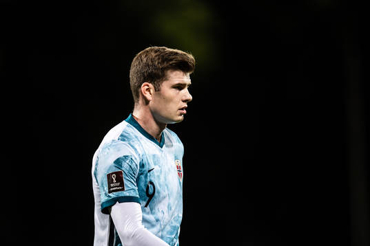 Alexander Sørloth of Norway