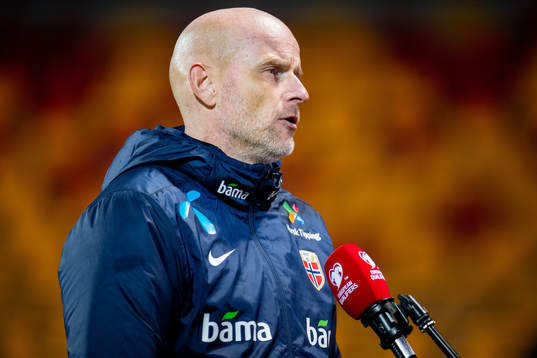 Ståle Solbakken, head coach of Norway