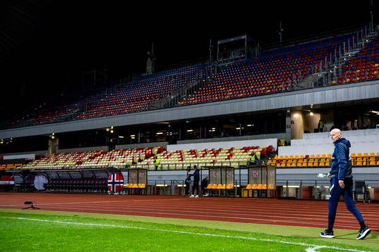 Ståle Solbakken, head coach of Norway