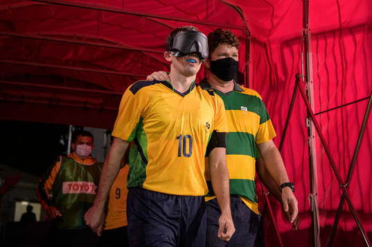 A handout photo made available by the Olympic Information