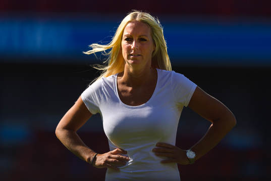 Växjös tränare Maria Nilsson