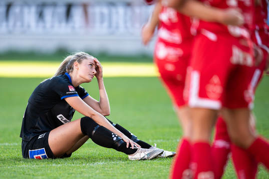 Växjös Elin Karlsson deppar