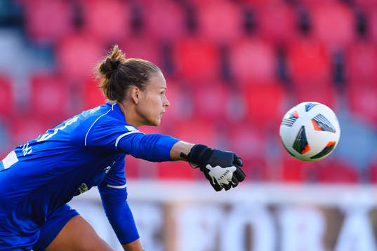 Växjös målvakt Katlynn Fraine