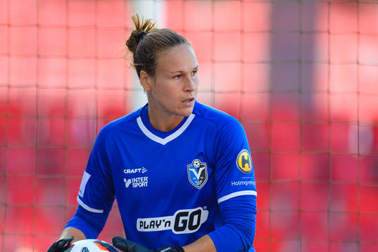 Växjös målvakt Katlynn Fraine