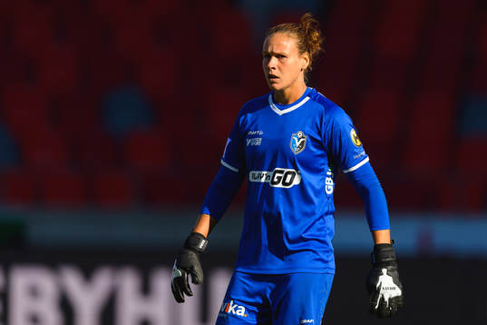 Växjös målvakt Katlynn Fraine