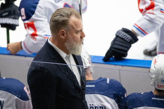 Head coach Rikard Grönborg of Zurich