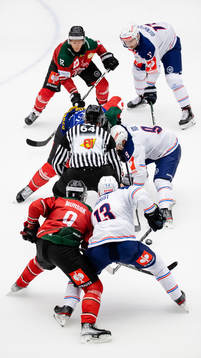 A face off