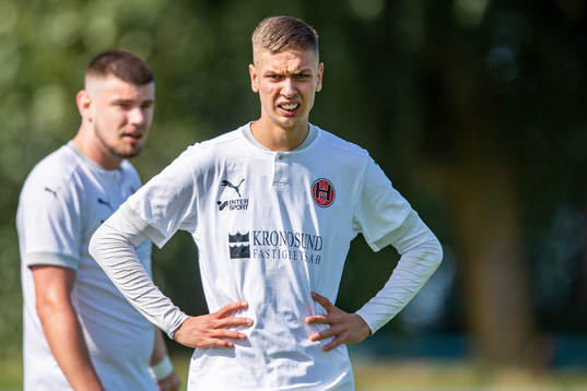 Hittarps Cim Nilsson deppar