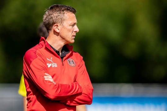 Hittarps tränare Erik Edman