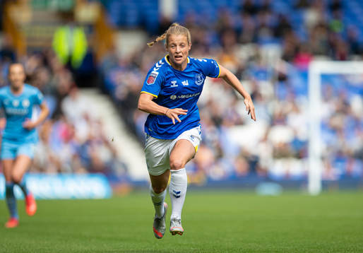 Anna Anvegård of Everton