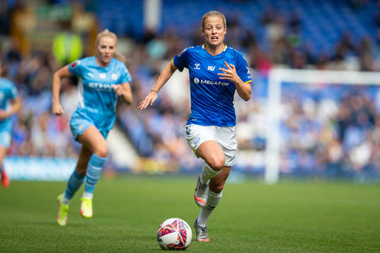 Anna Anvegård of Everton