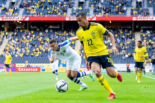 Robin Quaison of Sweden